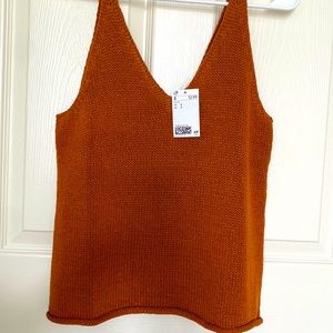 No sleeve shirt, Brand H&M